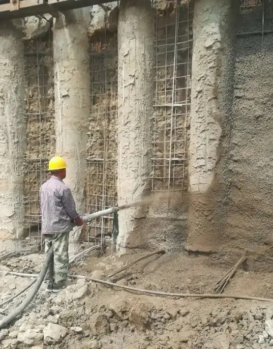 阳泉矿区排桩支护
