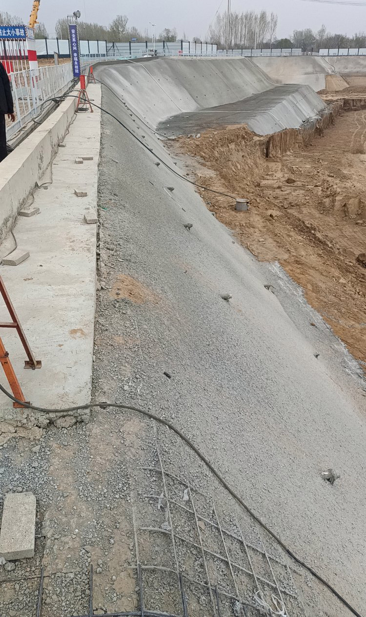 阳泉矿区挂网喷浆